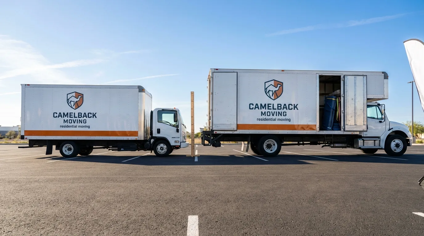 Moving truck size capacity guide in Johnson City